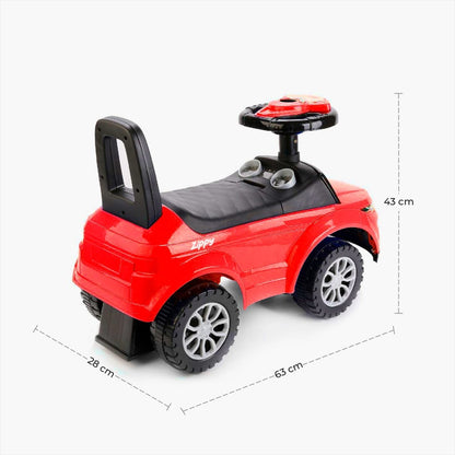 MOON ZIPPY BABY SPORTS CAR, RED - Premium for Kids in Qatar | Toysaro.com