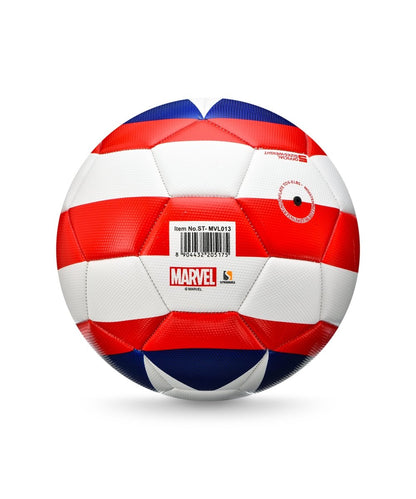 MARVEL CAPTAIN AMERICA STRIPES FOOTBALL - Premium for Kids in Qatar | Toysaro.com