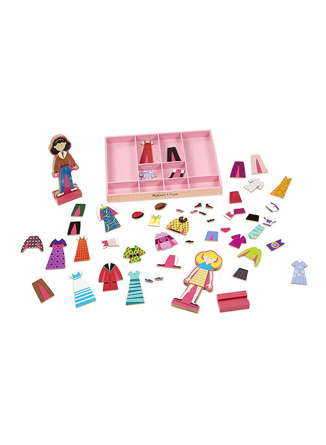 Melissa and Doug Abby & Emma Magnetic Dress-Up