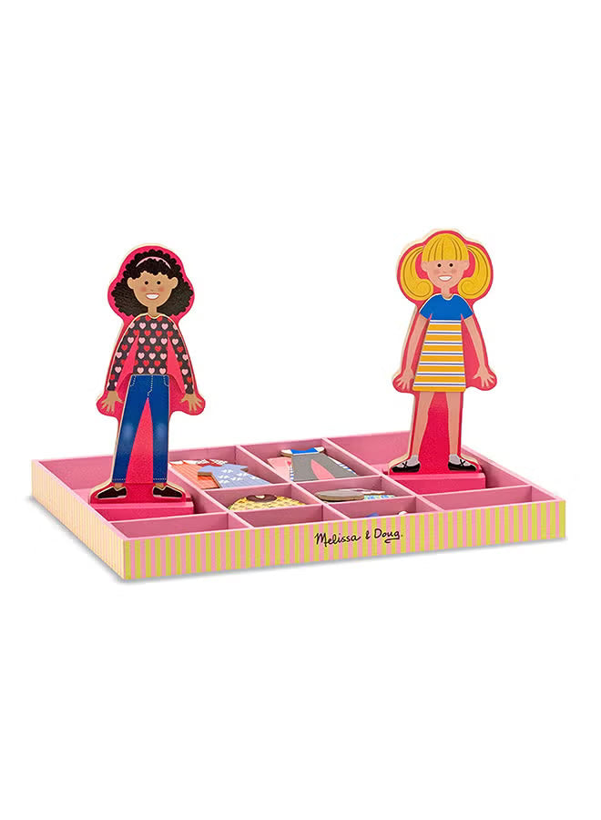 Melissa and Doug Abby & Emma Magnetic Dress-Up