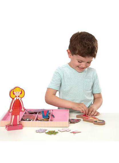 Melissa and Doug Abby & Emma Magnetic Dress-Up
