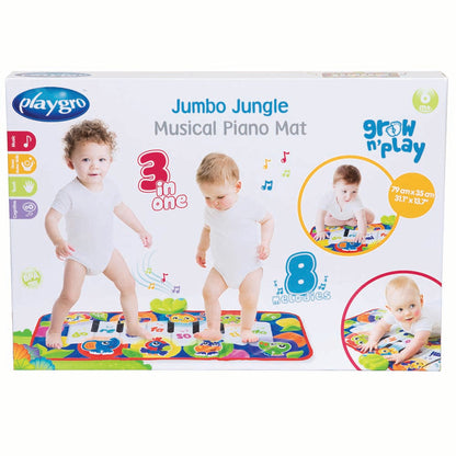 playgro Jumbo Jungle Musical Piano Mat