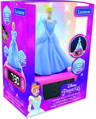 PRINCESSE ALARM CLOCK WITH NIGHT LIGHT 3D DESIGN - Premium for Kids in Qatar | Toysaro.com