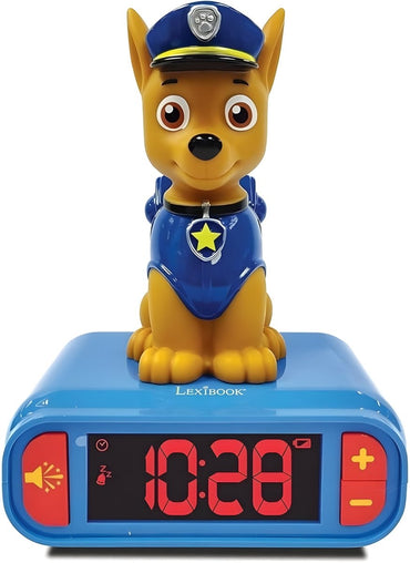 PAW PATROL 3D ALARM CLOCK W/NIGHT LIGHT AND SOUND EFFECTS - Premium for Kids in Qatar | Toysaro.com
