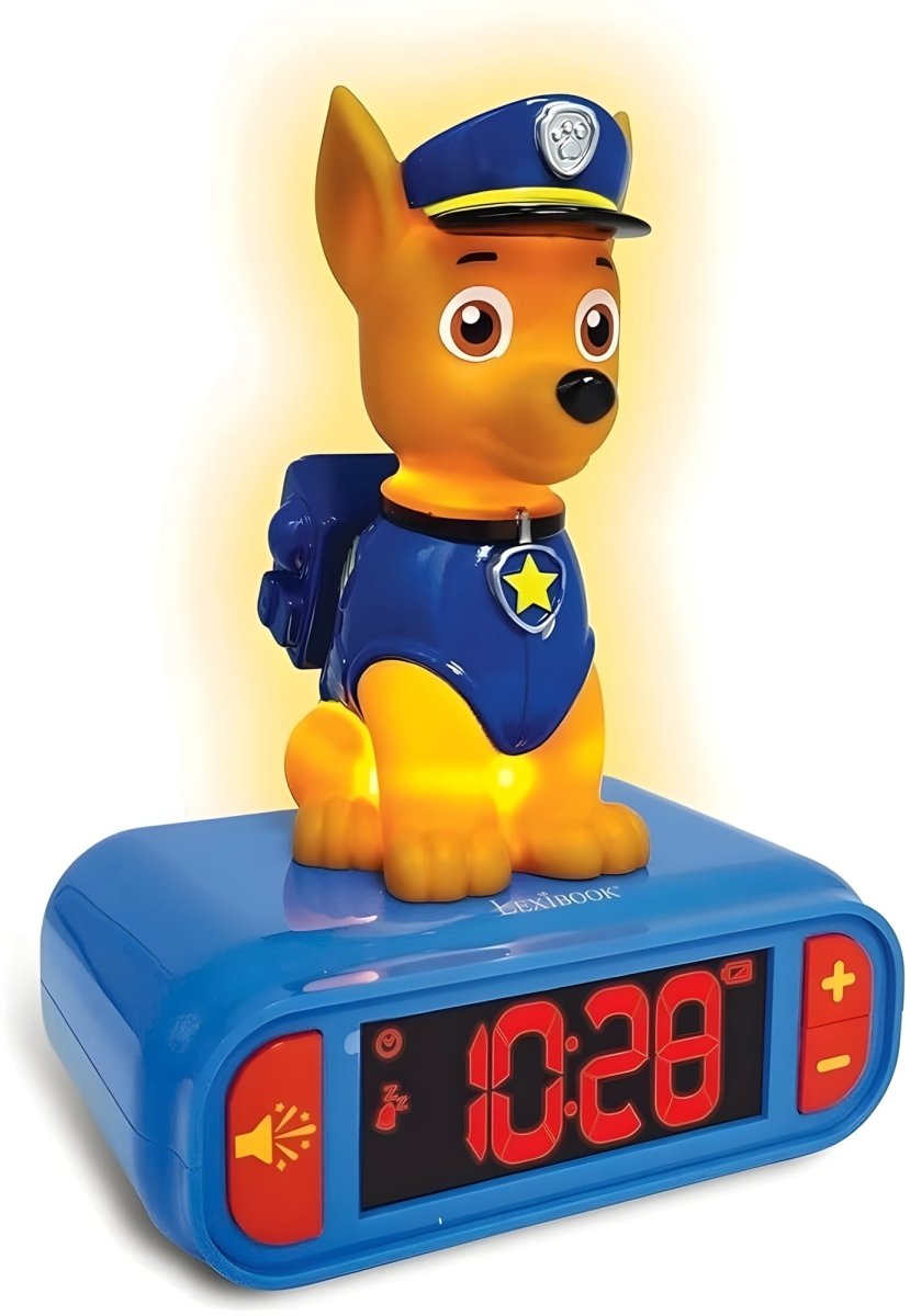 PAW PATROL 3D ALARM CLOCK W/NIGHT LIGHT AND SOUND EFFECTS - Premium for Kids in Qatar | Toysaro.com