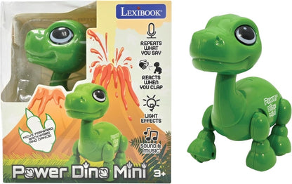 POWER PUPPY MINI DINOSAUR ROBOT W/LIGHT AND SOUND EFFECT - Premium for Kids in Qatar | Toysaro.com