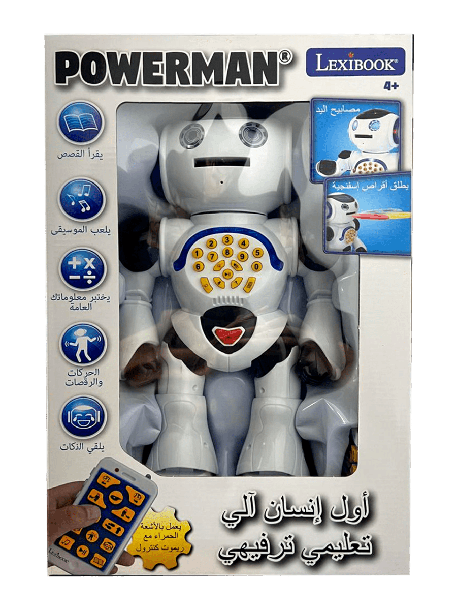 POWERMAN ROBOT (ARABIC) - Premium for Kids in Qatar | Toysaro.com