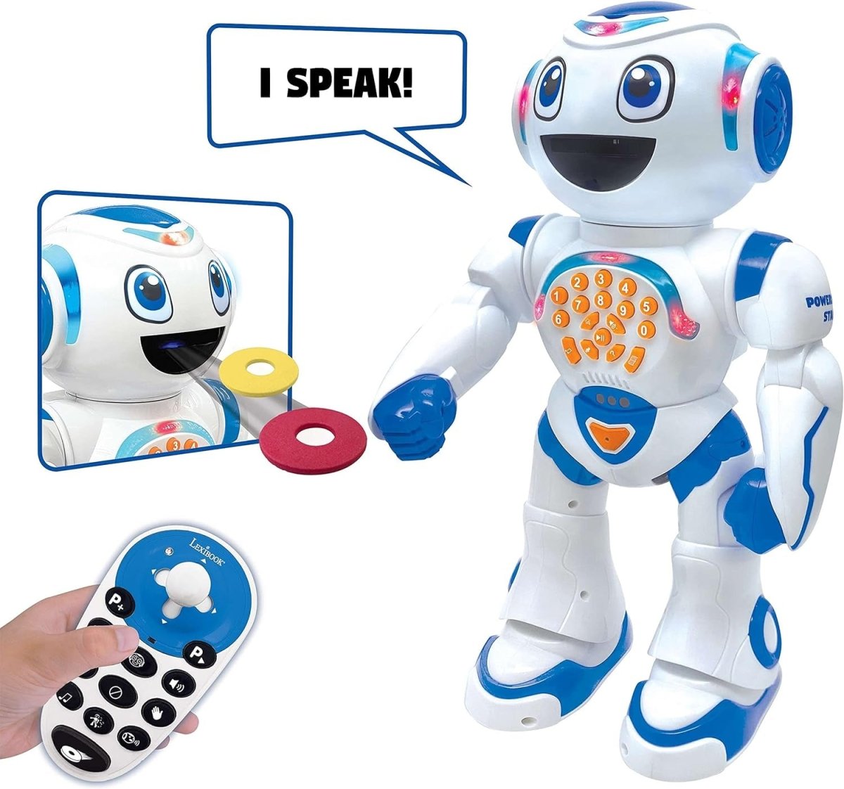 POWERMAN STAR INTERACTIVE ROBOT W/LEARN AND PLAY - Premium for Kids in Qatar | Toysaro.com