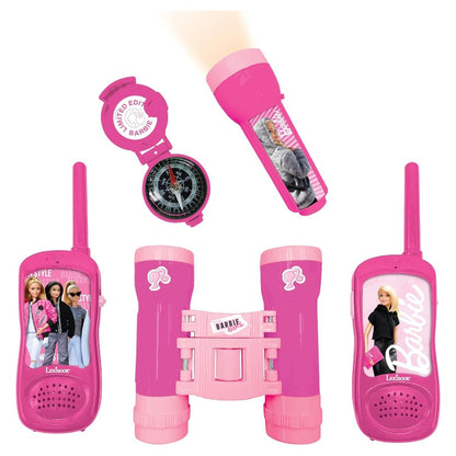 BARBIE ADVENTURE SET W/WALKIE TALKIE120M, BINOCULARS AND COMPASS - Premium for Kids in Qatar | Toysaro.com