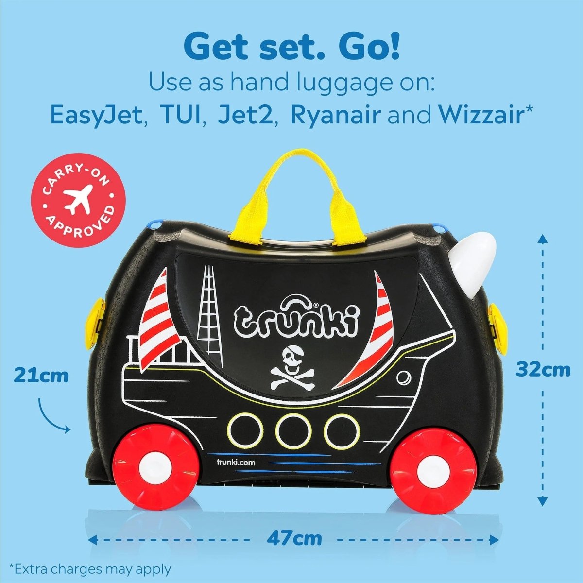 TRUNKI - PEDRO THE PIRATE SHIP - Premium for Kids in Qatar | Toysaro.com