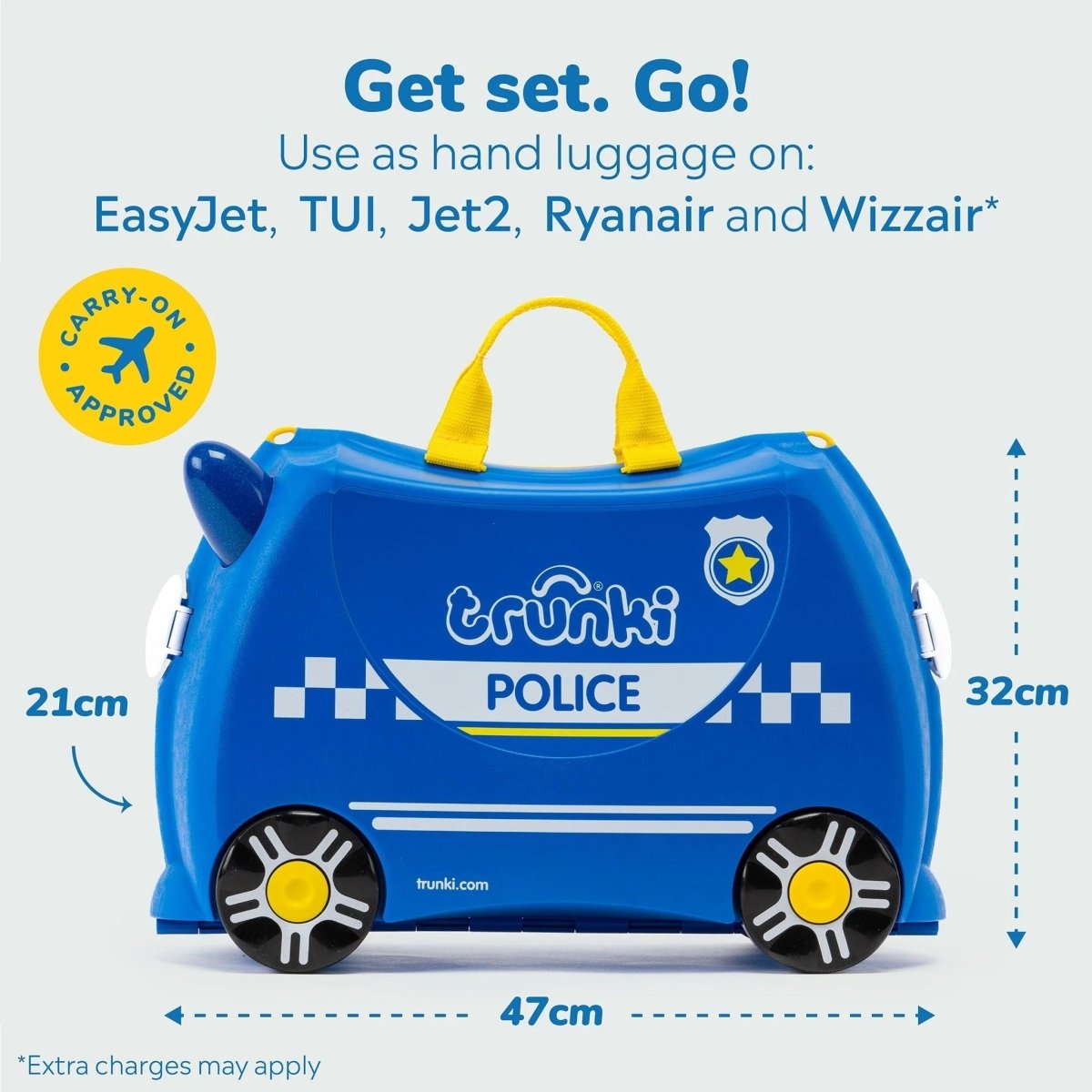TRUNKI - PERCY THE POLICE CAR - Premium for Kids in Qatar | Toysaro.com