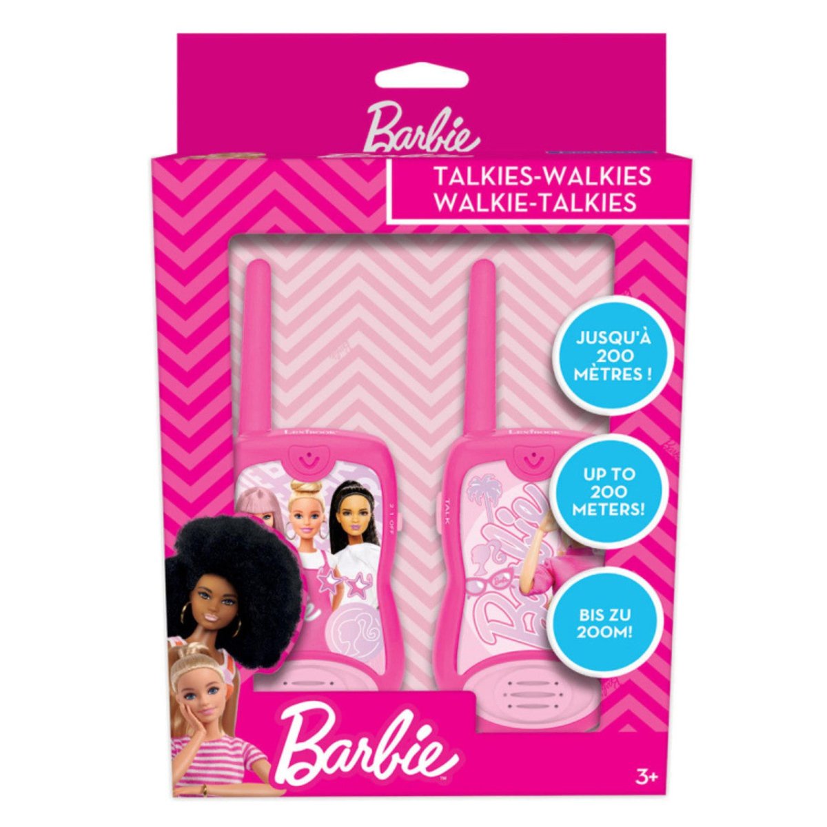 BARBIE WALKIE TALKIE 100M - Premium for Kids in Qatar | Toysaro.com