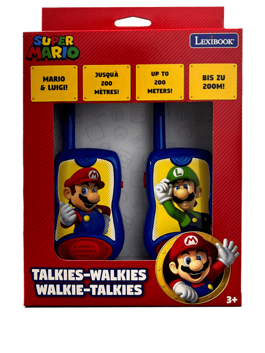 MARIO WALKIE TALKIE 120M - Premium for Kids in Qatar | Toysaro.com