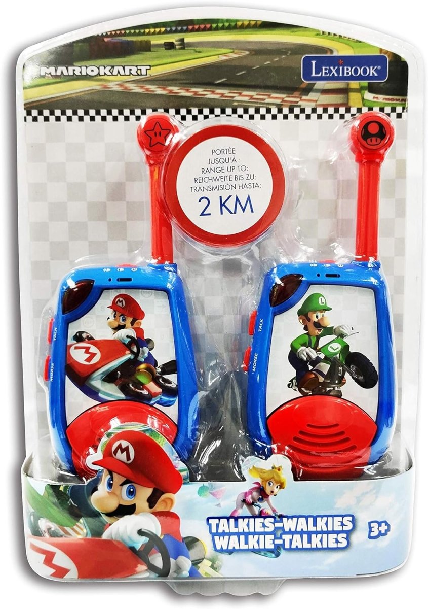 MARIO DIGITAL WALKIE TALKIE 2KM W/ MORSE LIGHT - Premium for Kids in Qatar | Toysaro.com