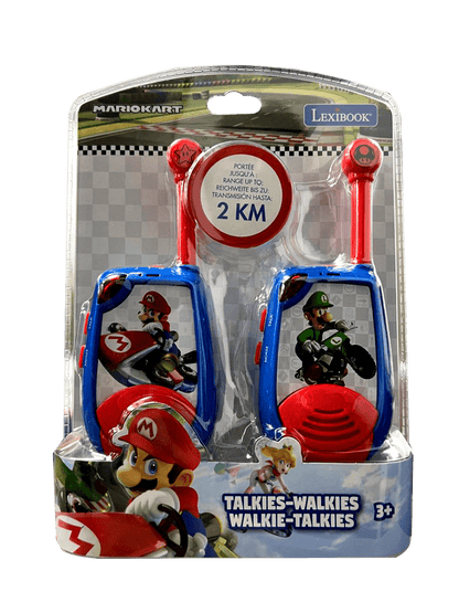 MARIO DIGITAL WALKIE TALKIE 2KM W/ MORSE LIGHT - Premium for Kids in Qatar | Toysaro.com