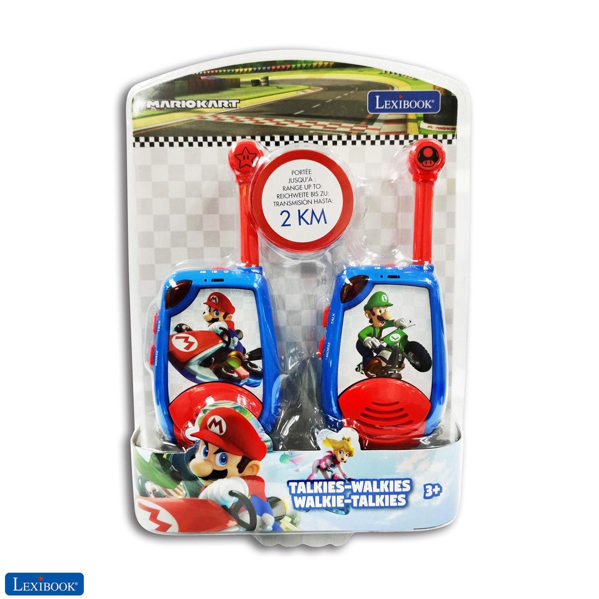 MARIO DIGITAL WALKIE TALKIE 2KM W/ MORSE LIGHT - Premium for Kids in Qatar | Toysaro.com
