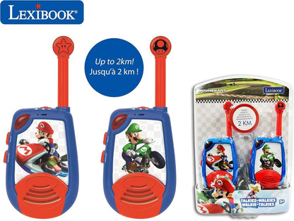 MARIO DIGITAL WALKIE TALKIE 2KM W/ MORSE LIGHT - Premium for Kids in Qatar | Toysaro.com