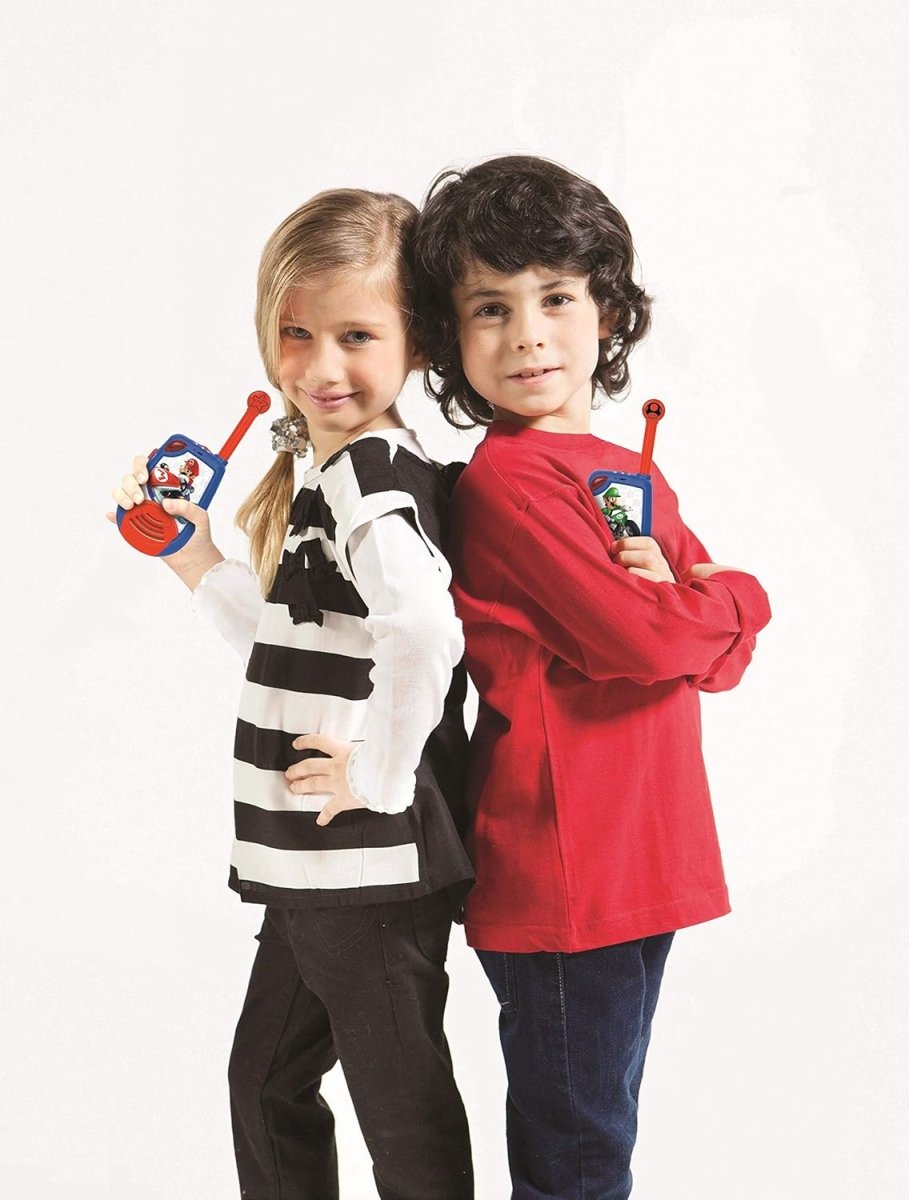 MARIO DIGITAL WALKIE TALKIE 2KM W/ MORSE LIGHT - Premium for Kids in Qatar | Toysaro.com