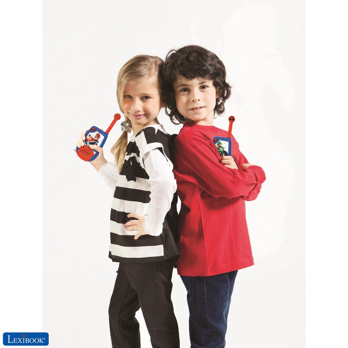 MARIO DIGITAL WALKIE TALKIE 2KM W/ MORSE LIGHT - Premium for Kids in Qatar | Toysaro.com