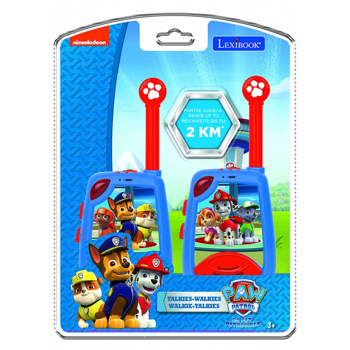 PAW PATROL DIGITAL WALKIE TALKIE 2KM W/MORSE LIGHT - Premium for Kids in Qatar | Toysaro.com