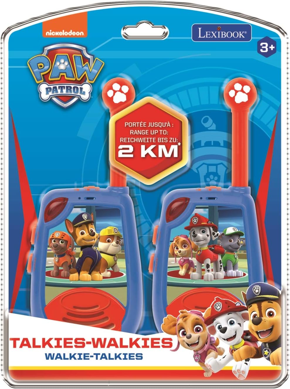 PAW PATROL DIGITAL WALKIE TALKIE 2KM W/MORSE LIGHT - Premium for Kids in Qatar | Toysaro.com