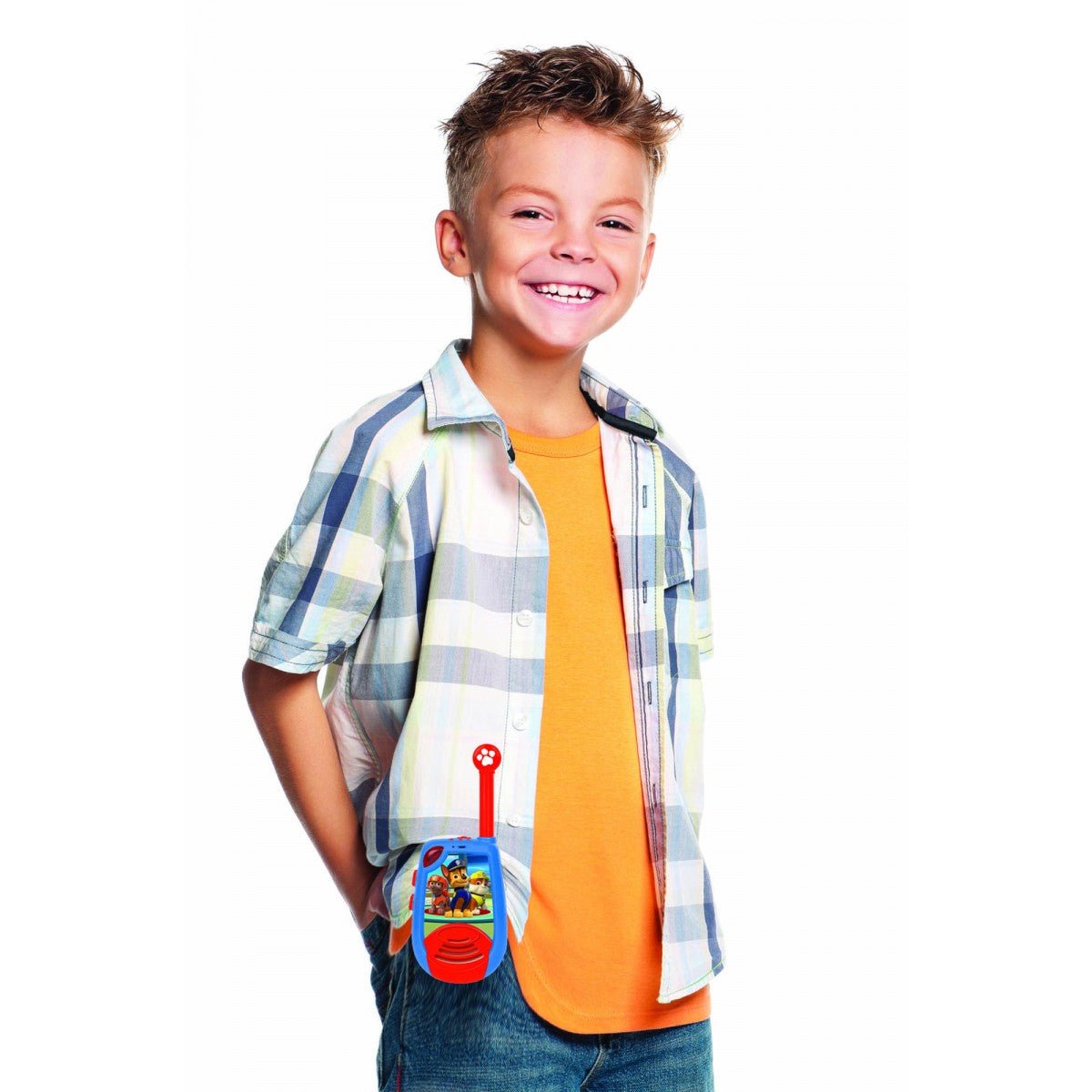 PAW PATROL DIGITAL WALKIE TALKIE 2KM W/MORSE LIGHT - Premium for Kids in Qatar | Toysaro.com