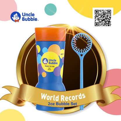 FUN GUINNESS WORLD RECORD 2OZ BUBBLE SET - Premium for Kids in Qatar | Toysaro.com