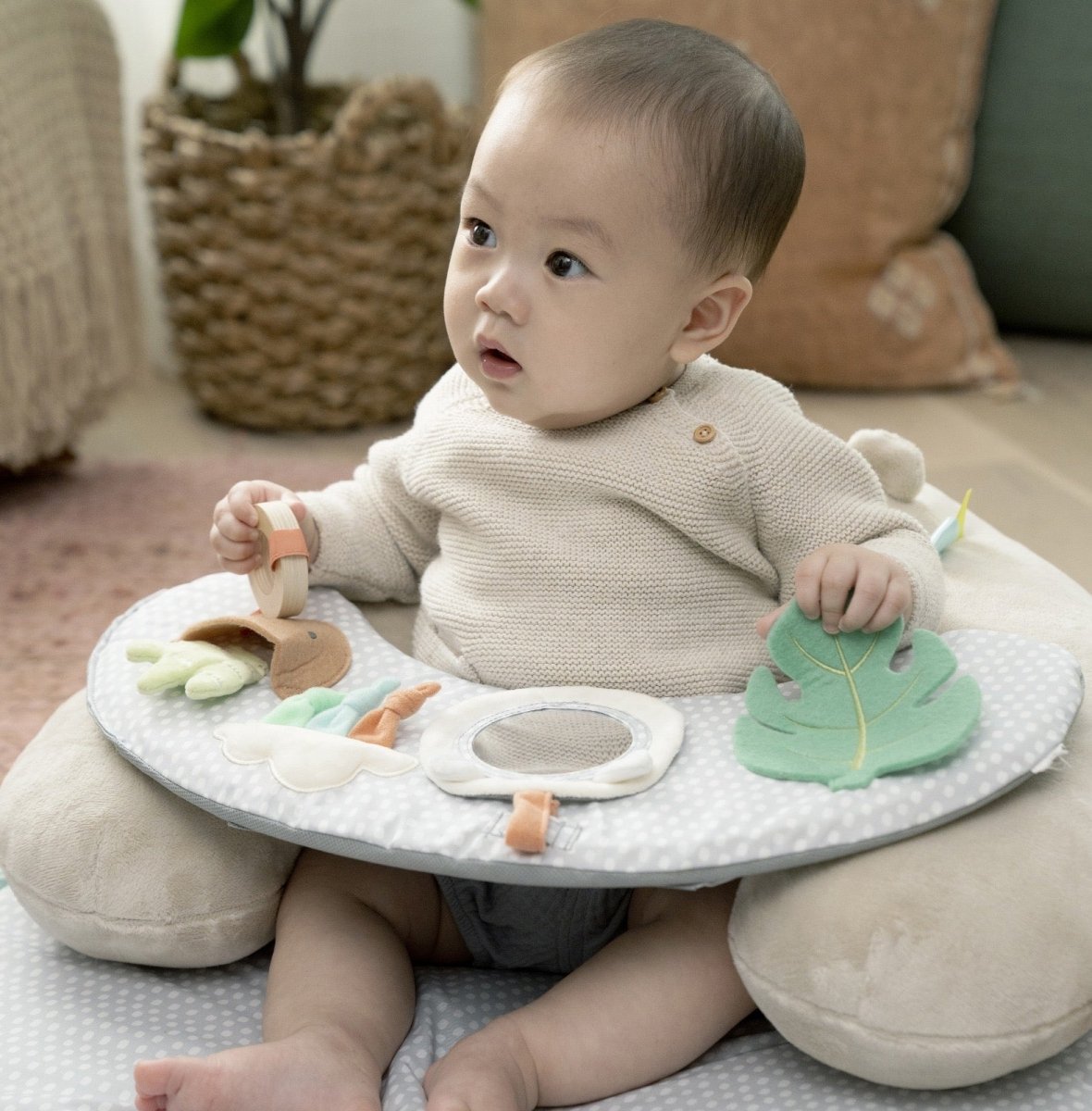 COZY PROP 4 - IN - 1 SIT UP & ACTIVITY MAT - Premium for Kids in Qatar | Toysaro.com