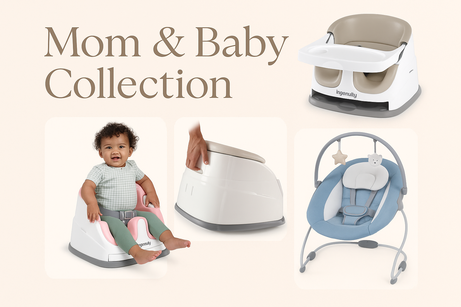 Mom & Baby Collection Poster