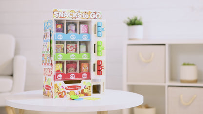 Melissa and Doug Sort, Stock, Select Wooden Vending Machine Play Set