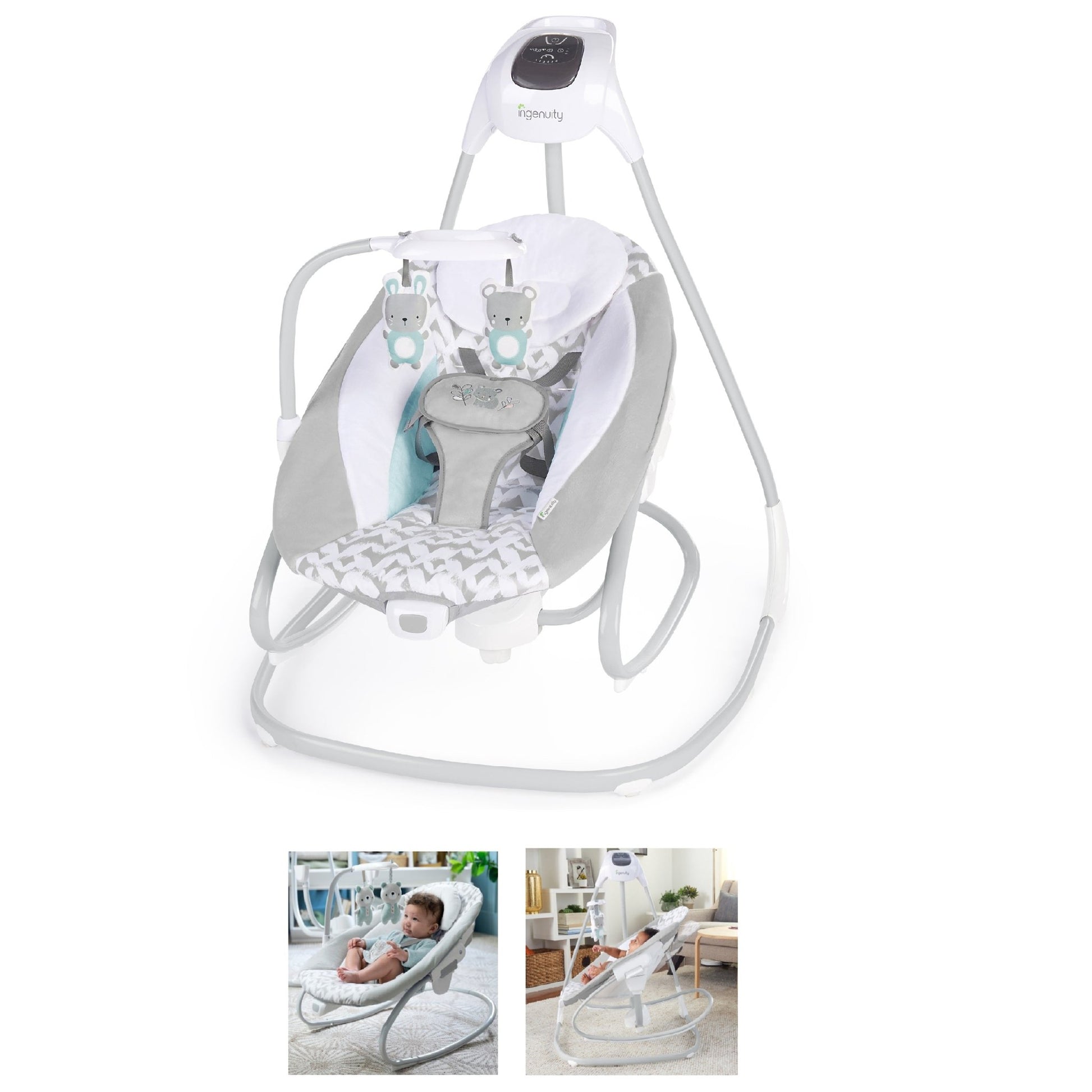 INGENUITY SIMPLECOMFORT SWING & ROCKER: RAYLAN - Premium for Kids in Qatar | Toysaro.com