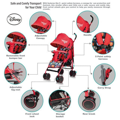 BABY STROLLER - CARS TC STROLLER COLLECTIONS - Premium for Kids in Qatar | Toysaro.com