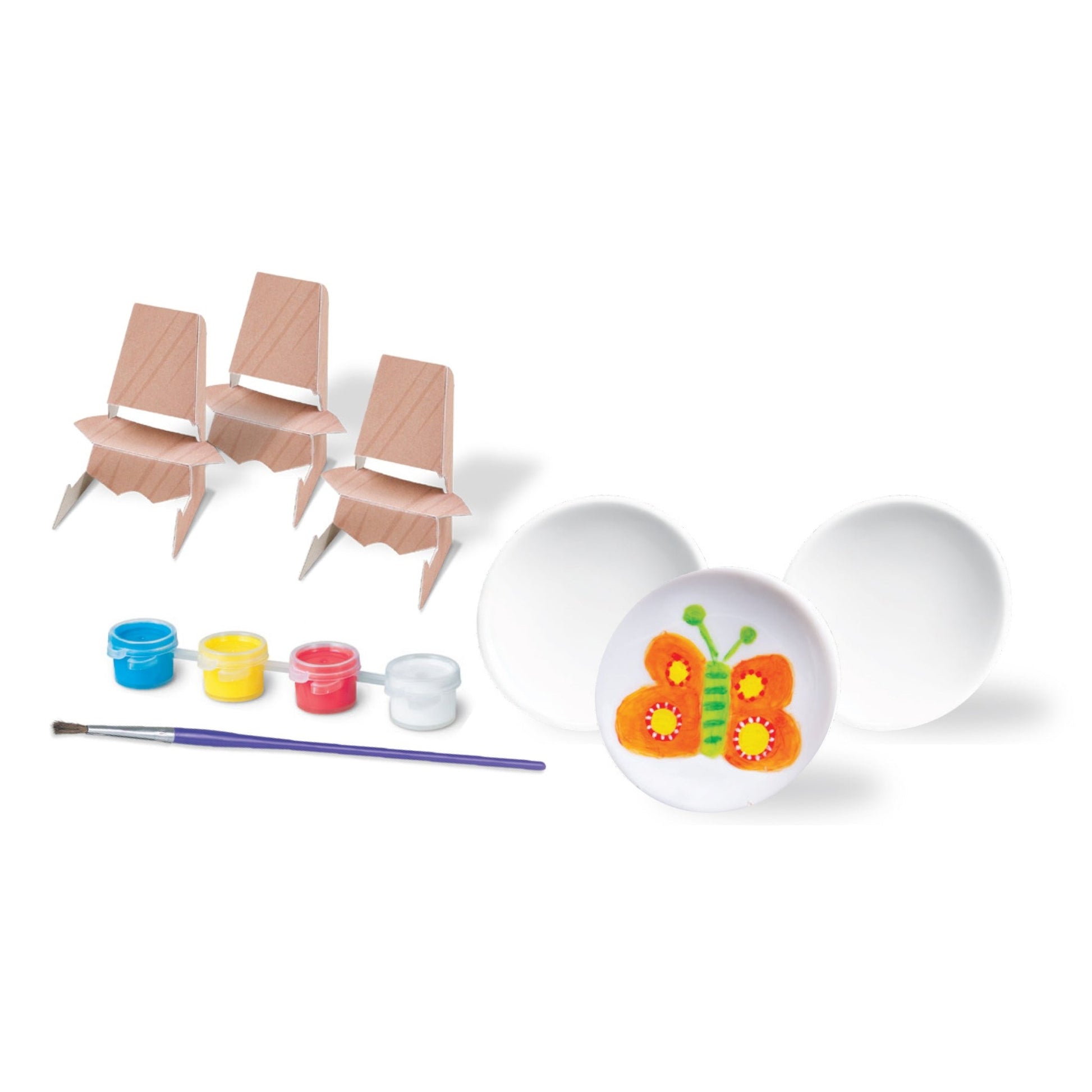 4M Little Craft / Mini Plate Painting Kit - Premium for Kids in Qatar | Toysaro.com