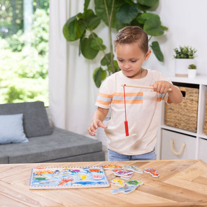 Melissa and Doug Fishing Magnetic Puzzle Game - Premium for Kids in Qatar | Toysaro.com