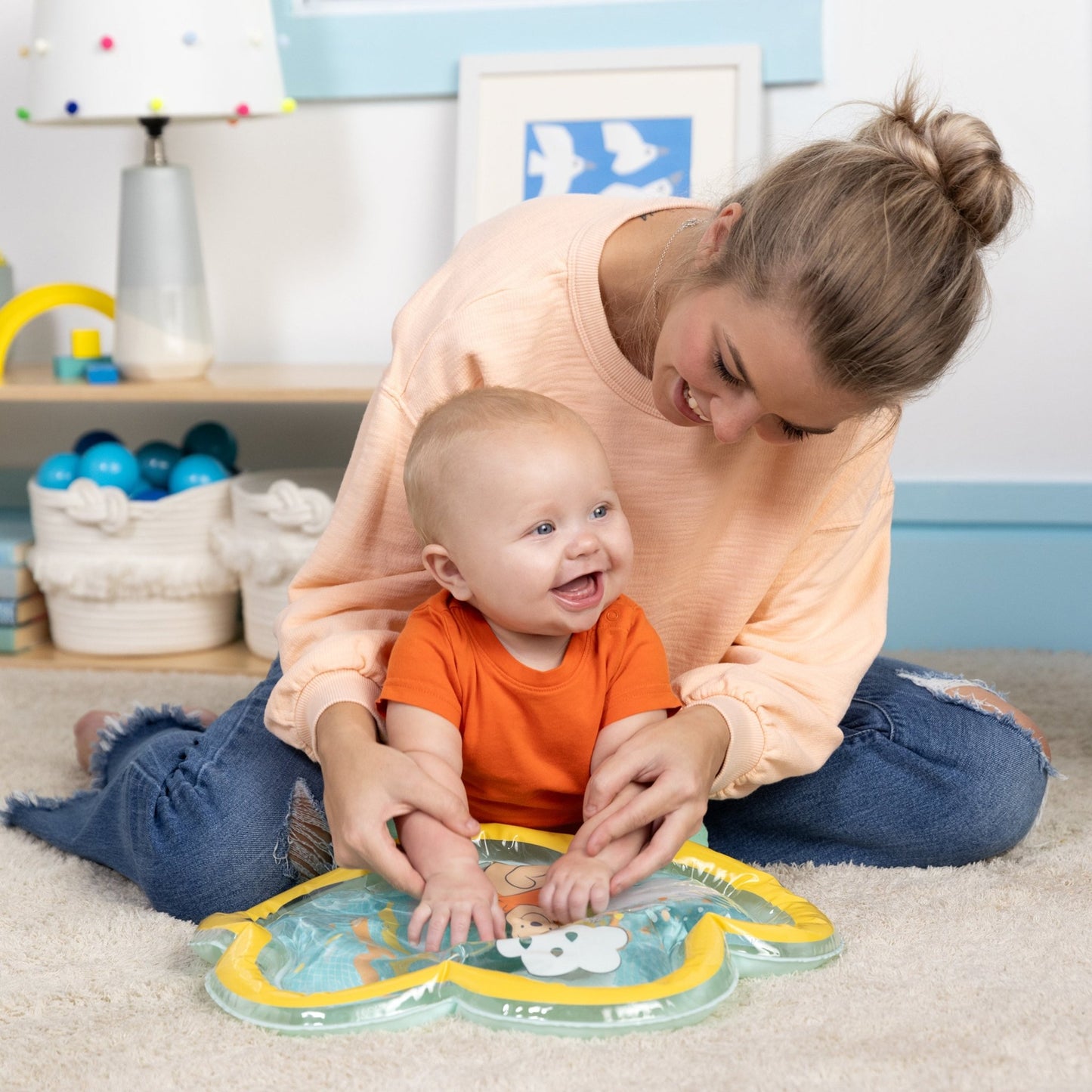 Bright Starts™ Winnie the Pooh Once Upon A Splash™ Water Mat - Premium for Kids in Qatar | Toysaro.com