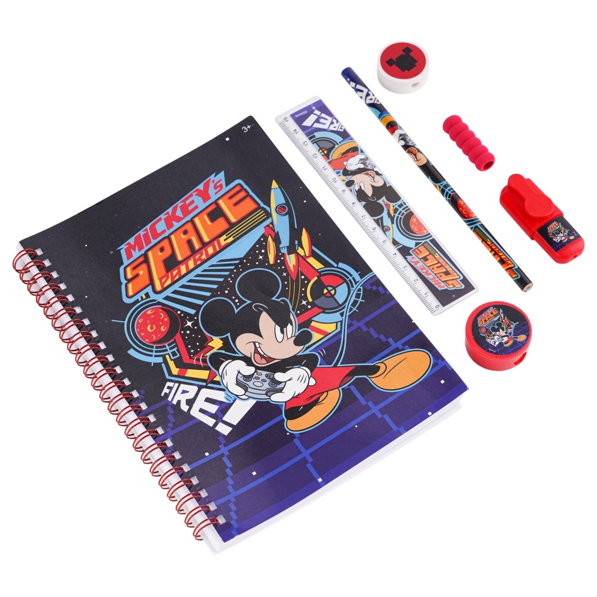 Disney Mickey Mouse Space Patrol 6in1 Box Set 18" - Premium for Kids in Qatar | Toysaro.com