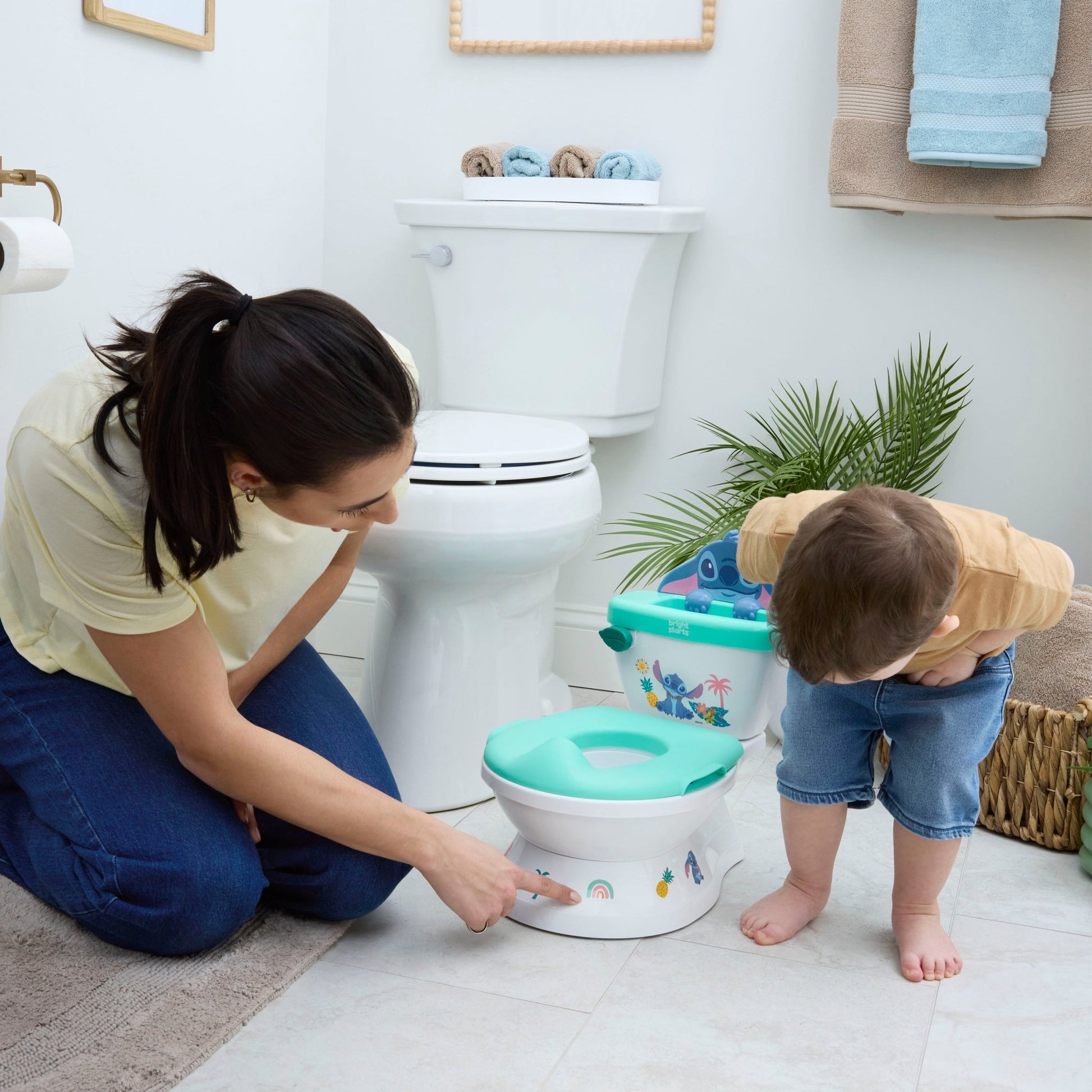 Bright Starts Stitch My Size Potty™ - Premium for Kids in Qatar | Toysaro.com