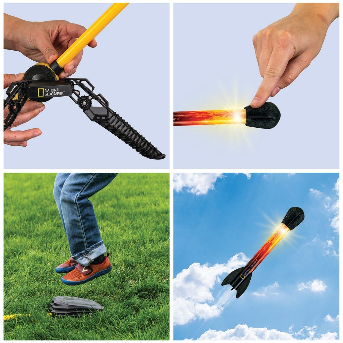 NG LIGHT - UP AIR ROCKETS - Premium for Kids in Qatar | Toysaro.com