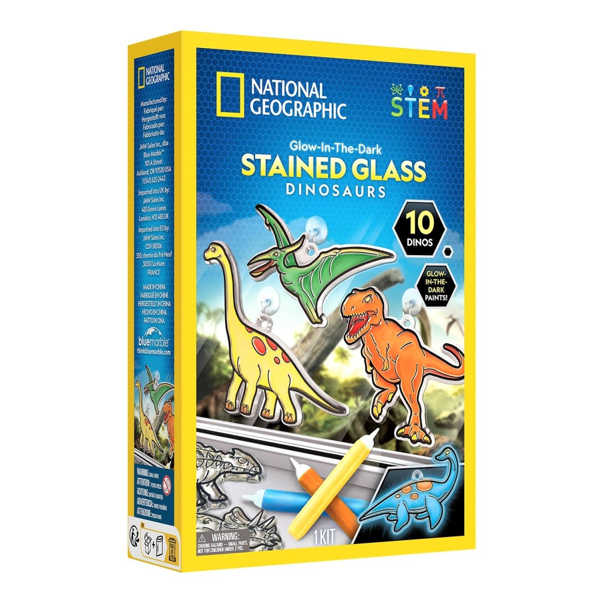 NG GID STAINED GLASS DINOSAURS - Premium for Kids in Qatar | Toysaro.com