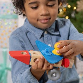 Melissa an d Doug Wooden Blockables Vehicles Play Set (54 PCS) - Premium for Kids in Qatar | Toysaro.com