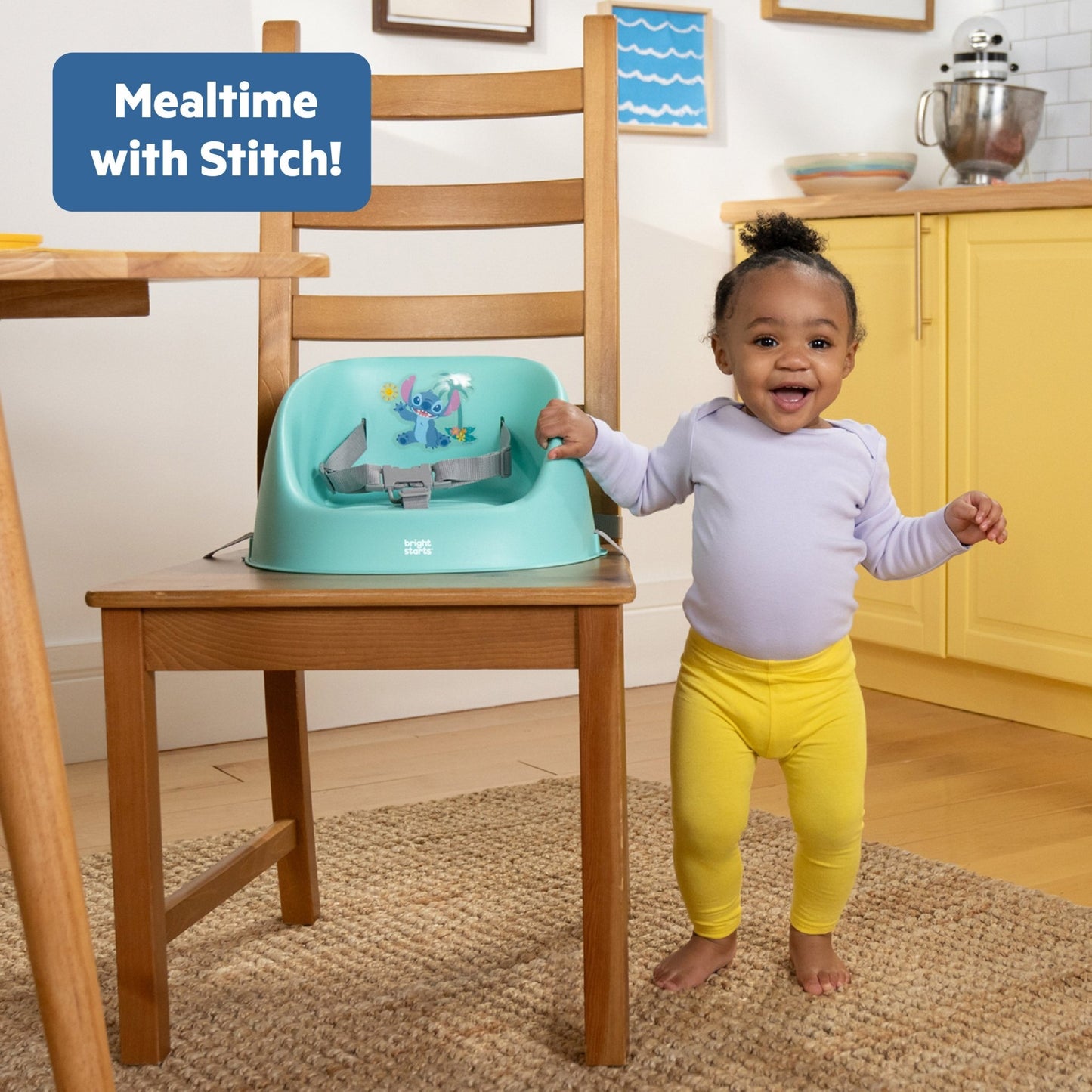 Bright Starts Disney My Spot™ Easy - Clean Booster - Stitch - Premium for Kids in Qatar | Toysaro.com