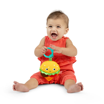 Bright Starts™Say Cheeseburger™ Teether Toy - Premium for Kids in Qatar | Toysaro.com