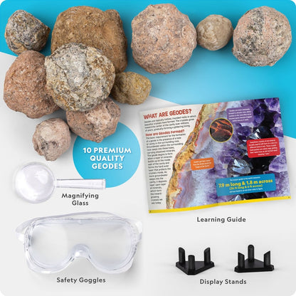 NG BREAK OPEN 10 GEODES - Premium for Kids in Qatar | Toysaro.com