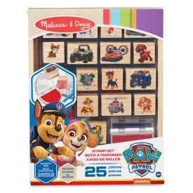 Melissa and Doug Paw Patrol Wooden Stamps Activity Set - Premium for Kids in Qatar | Toysaro.com