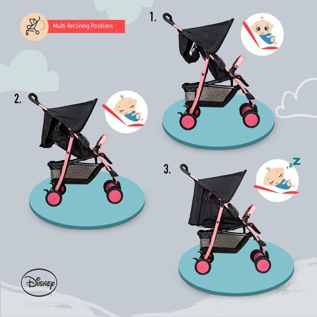 BABY STROLLER - D1 MINNIE TC STROLLER COLLECTIONS - Premium for Kids in Qatar | Toysaro.com