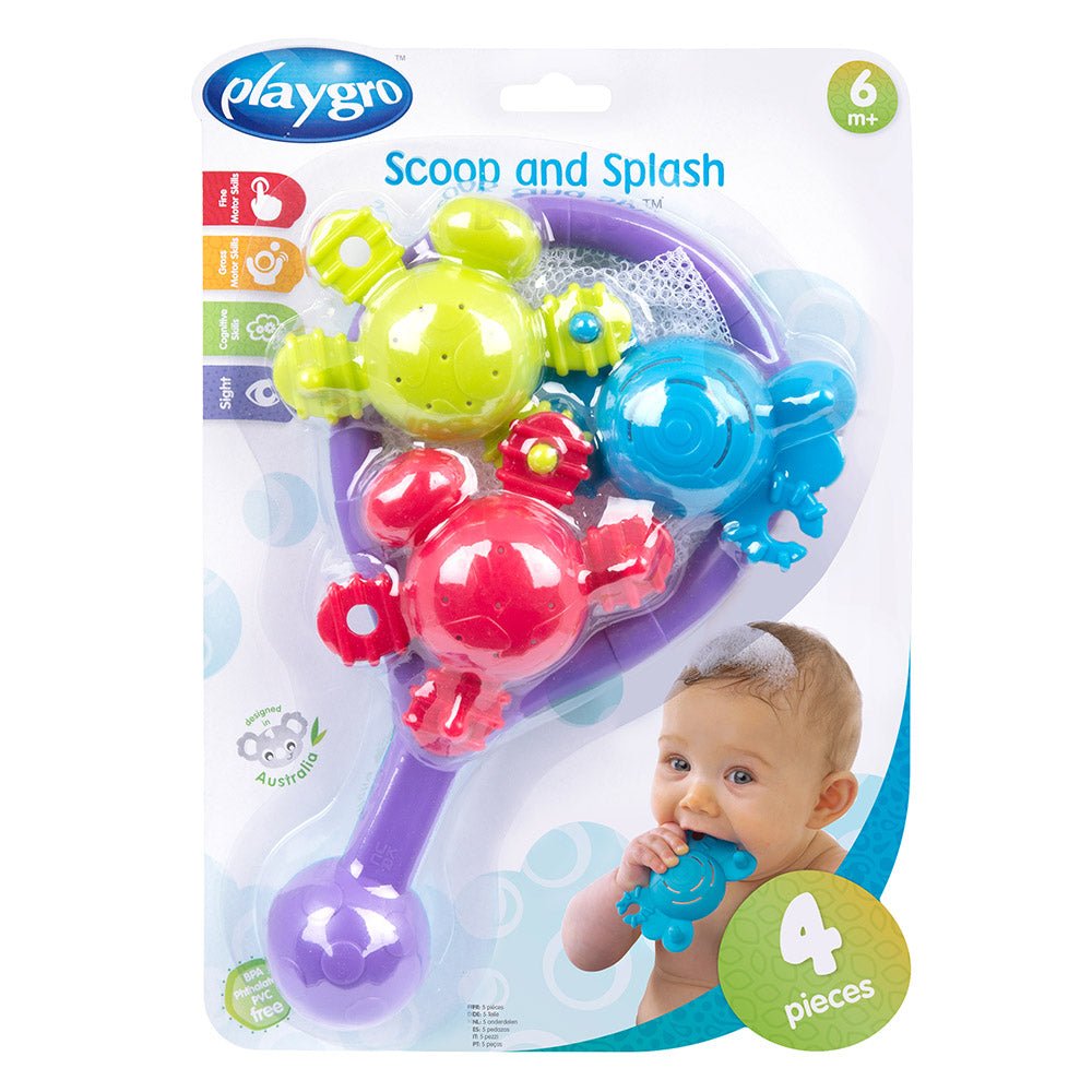 playgro Scoop and Splash Bath Set - Premium for Kids in Qatar | Toysaro.com