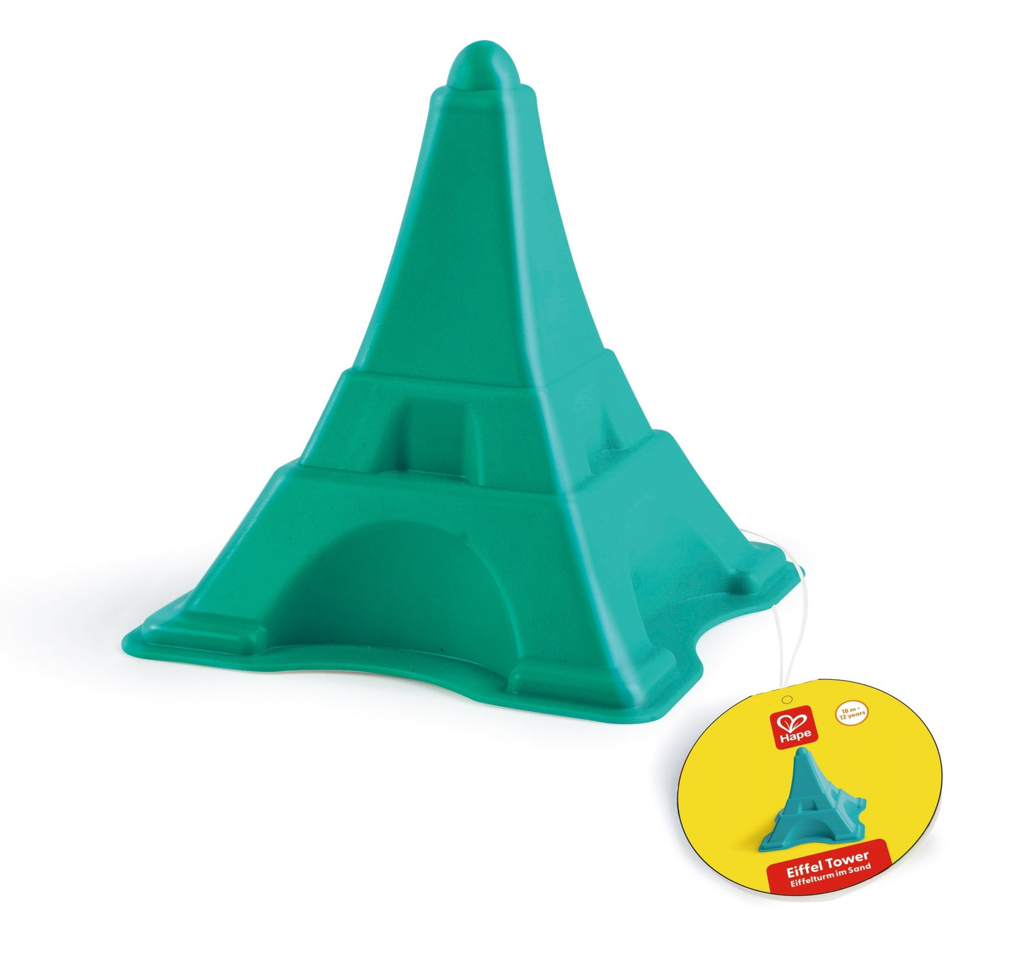 Hape - Eiffel Tower Sand & Beach Toy - Green - Premium for Kids in Qatar | Toysaro.com