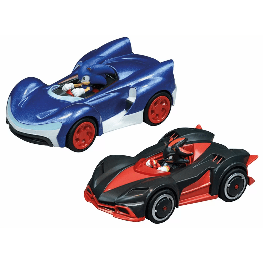 PULL N SPEED TWINPACK SONIC VS SHADOW 1:43 - Premium for Kids in Qatar | Toysaro.com