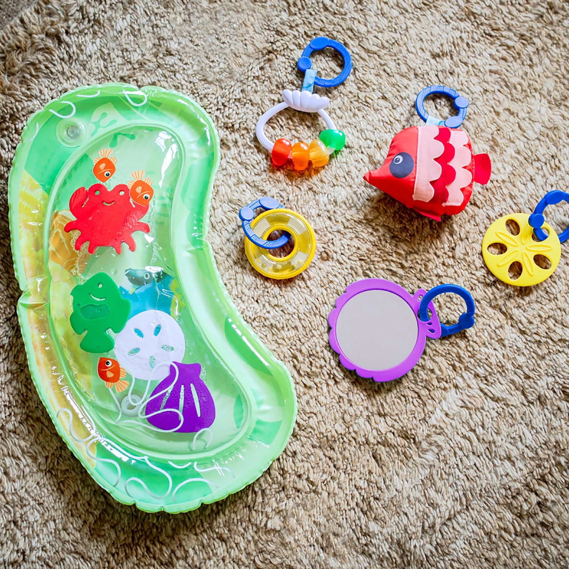 Baby Einstein™Sea Floor Explorers™ 2 - in - 1 Water Mat Play Gym - Premium for Kids in Qatar | Toysaro.com