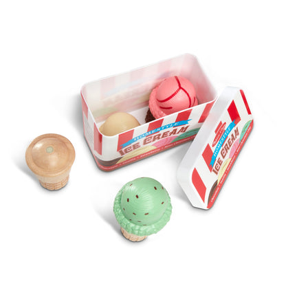 Melissa and Doug Scoop & Stack Ice Cream Cone Playset - Premium for Kids in Qatar | Toysaro.com
